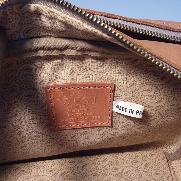 Forgotten West Leather Tooled Handbag - Picture 11 of 14